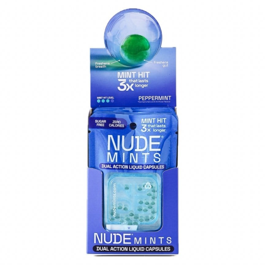 Nude Mints – معطر فم ثنائي التأثير