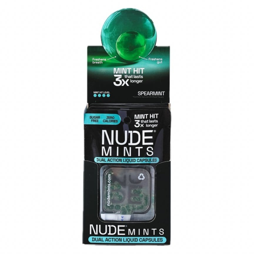 Nude Mints – معطر فم ثنائي التأثير